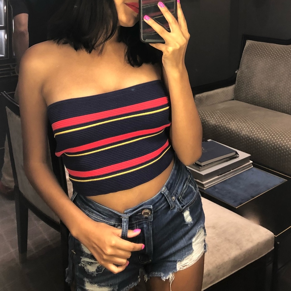 Kendal & Kylie tube top